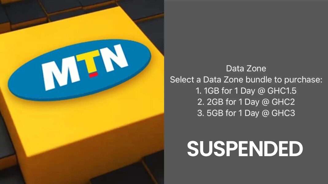 You are currently viewing MTN Data Zone bundle has been suspended – Here’s Why